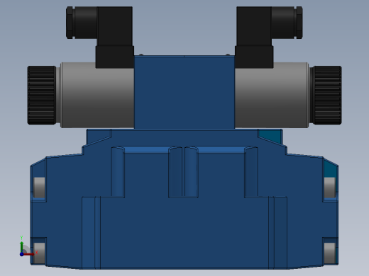 FWH-04直流插座式电液换向阀右视缩略图