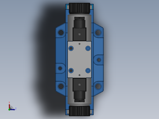 FWH-04直流插座式电液换向阀俯视缩略图