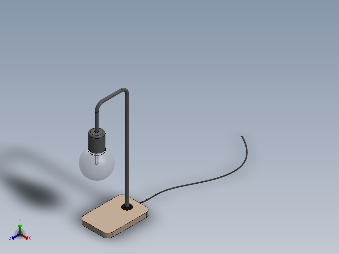 灯具(24)正等轴测图