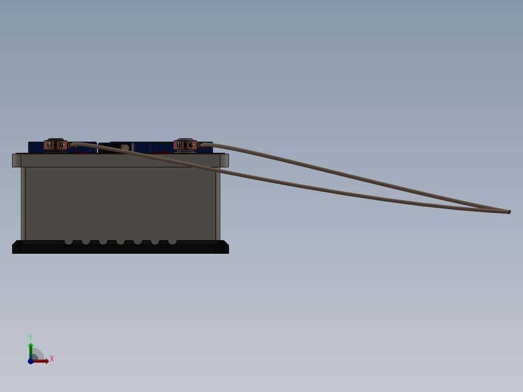 电池仓、电池(58)前视图