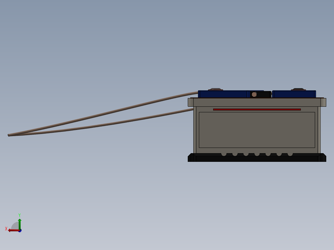 电池仓、电池(58)后视图