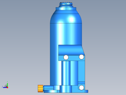 TAPARIA 液压瓶千斤顶 (HBJ-5)右视缩略图