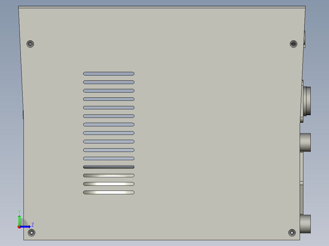 驰远_脉冲电流加热装置_CY-R1000-A左视图