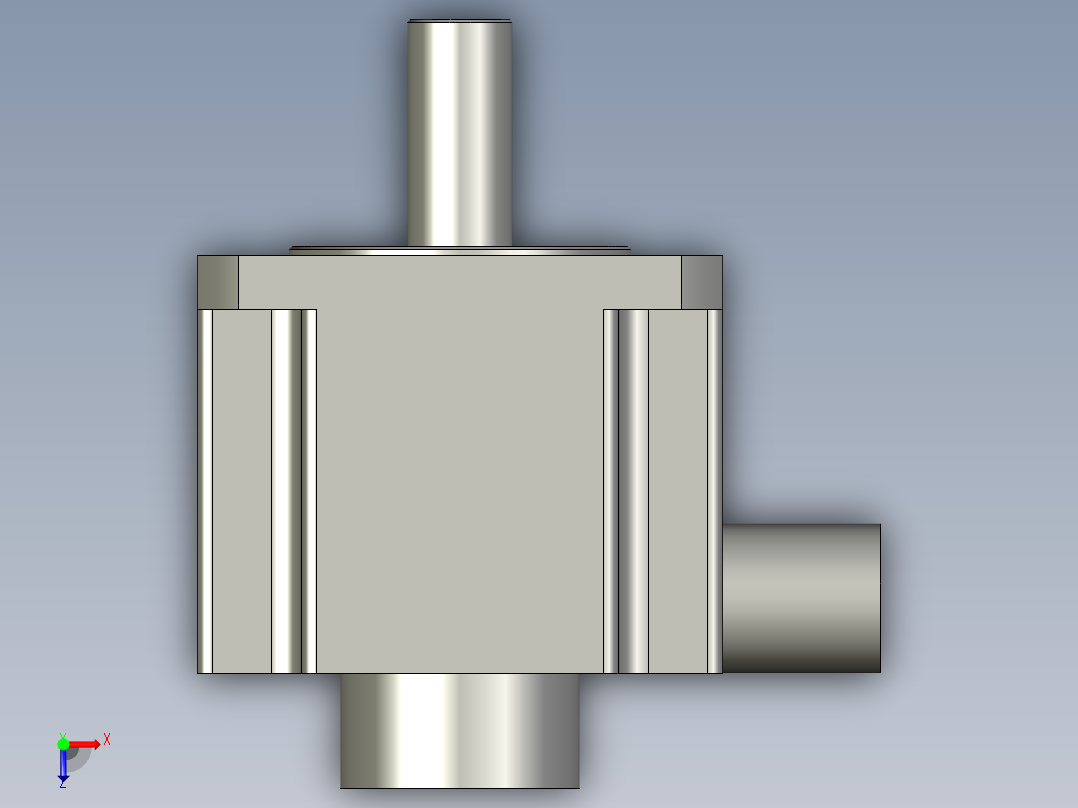 三菱电机MR-J4-500A+HG-SR502J55KW俯视图