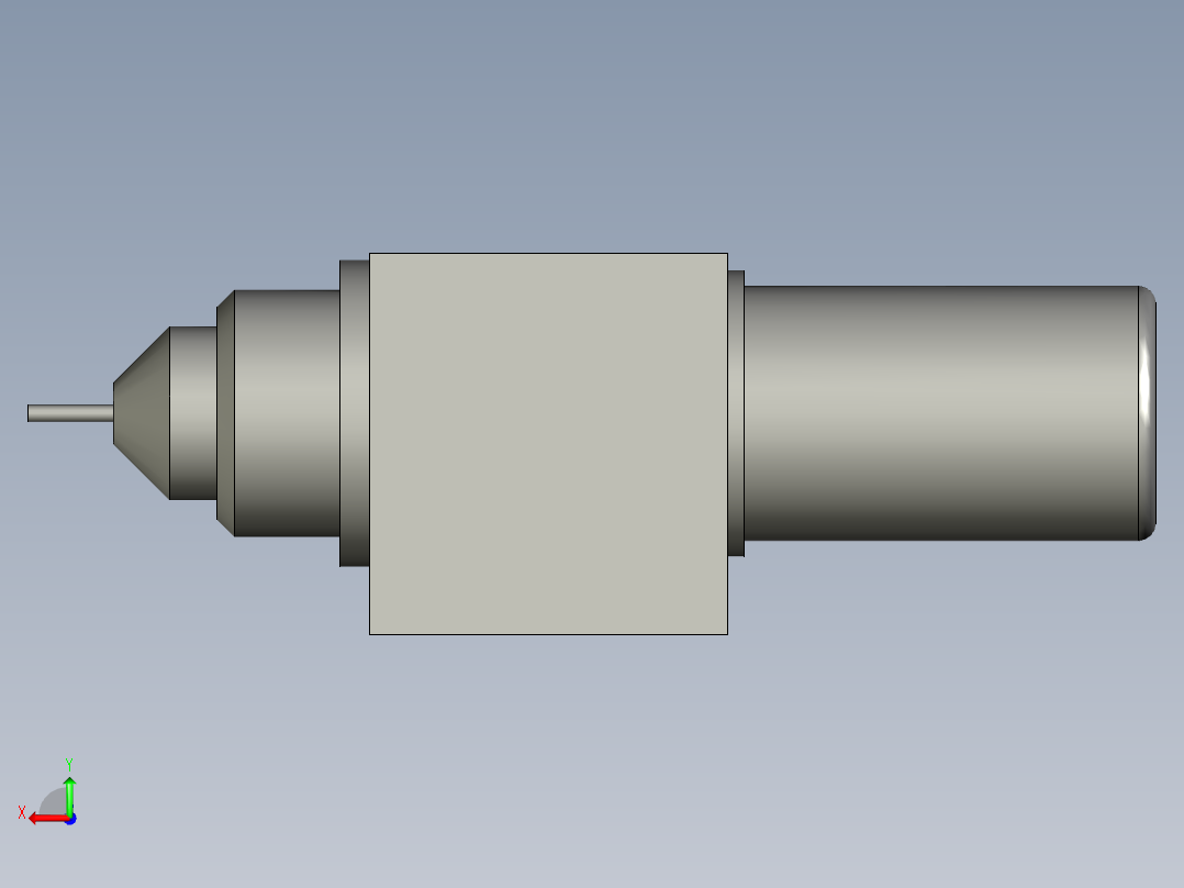 2024YJMM-F90G型南京长平电子设备后视图