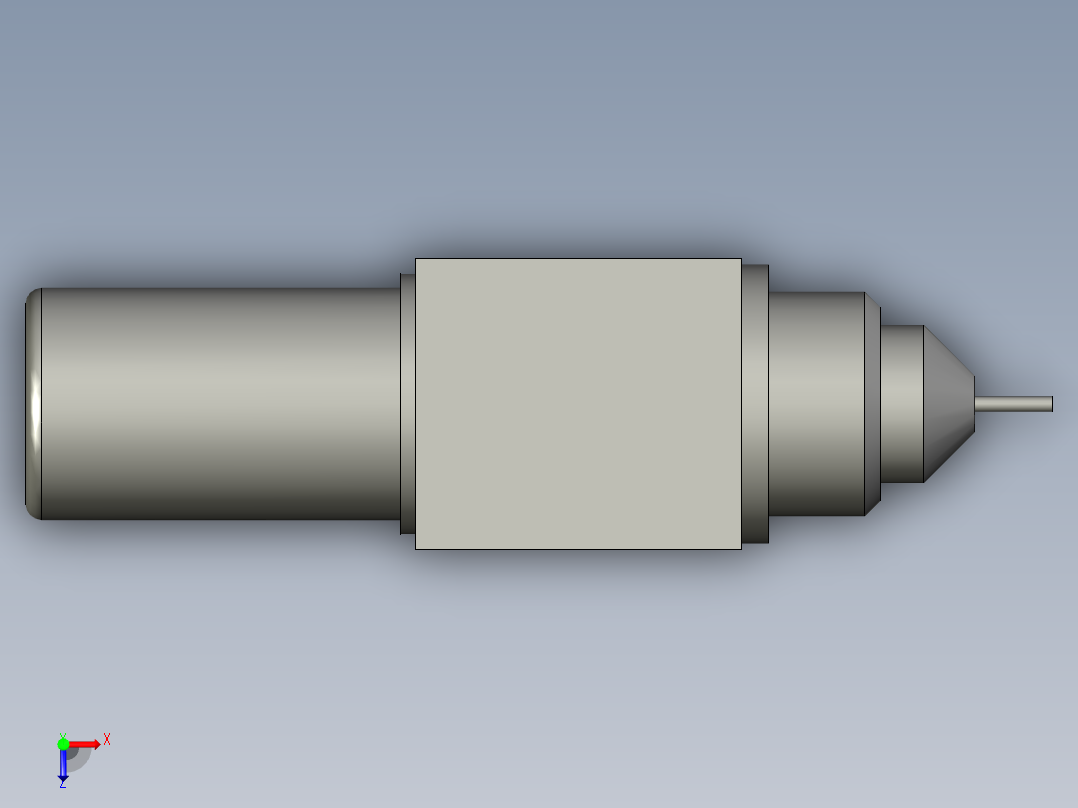 2024YJMM-F90G型南京长平电子设备俯视图