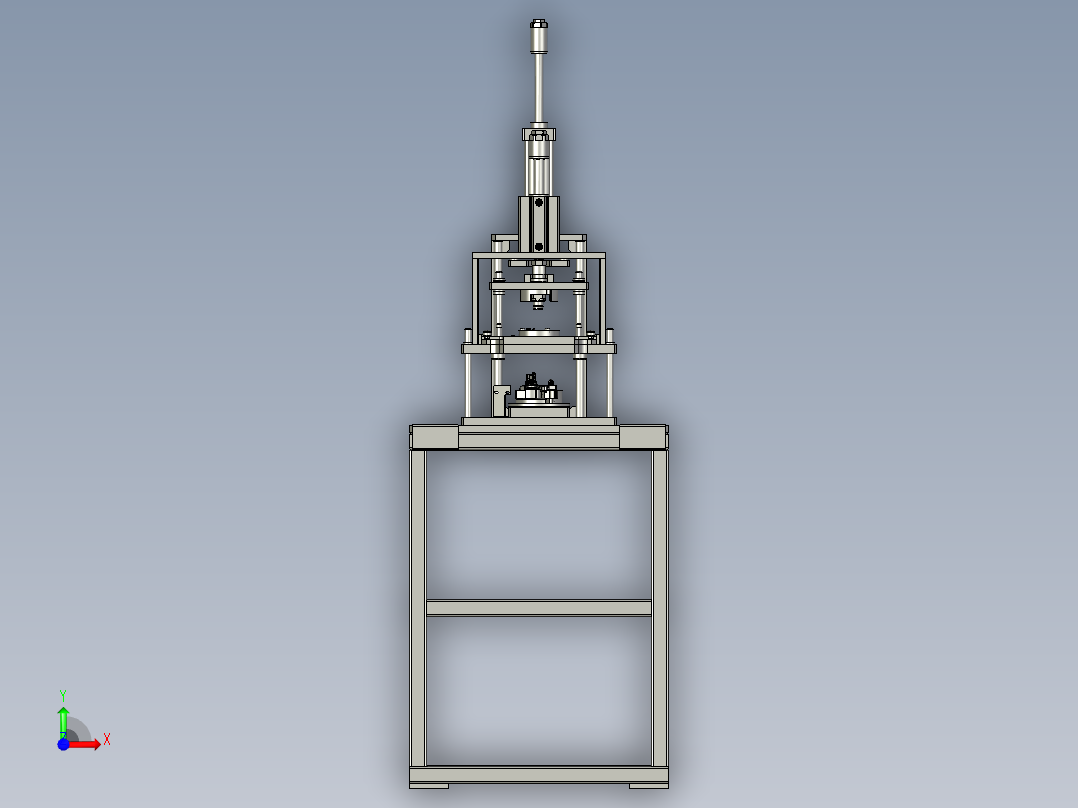 GM3系列法兰接头组装1前视图