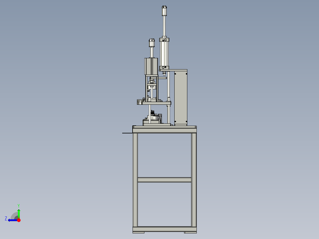 GM3系列法兰接头组装1右视图