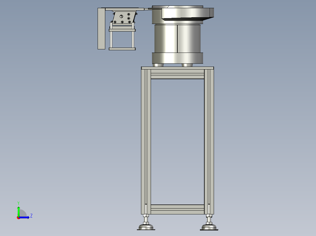 螺母上料组左视图