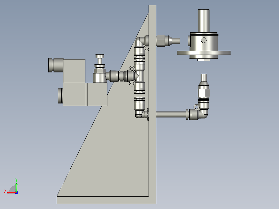 CCD清洁器后视图
