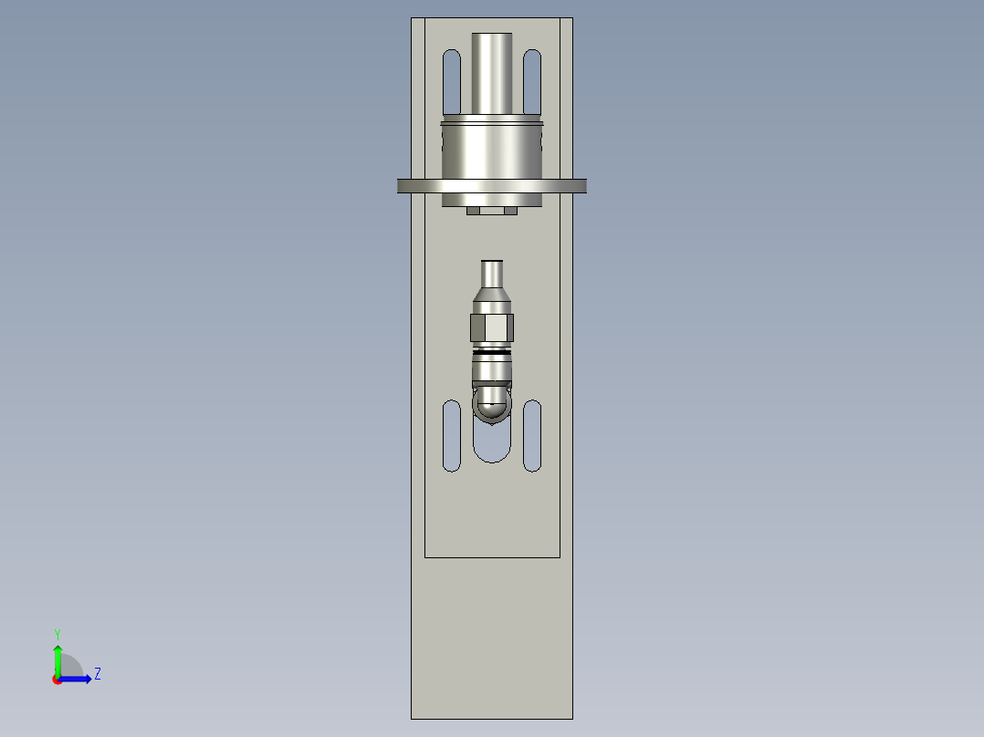 CCD清洁器左视图