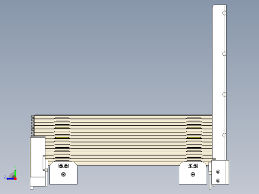 分tray盘机构右视缩略图