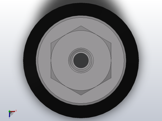 ZHP系列内螺纹垂直接管真空吸盘[ZHP-IA120-n5]俯视缩略图