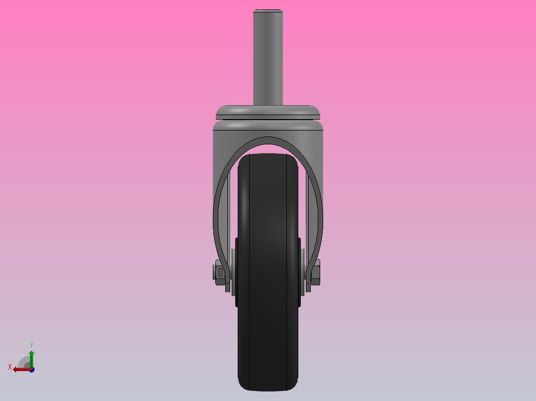 脚轮Colson-3_00614_449 MTG7后视图