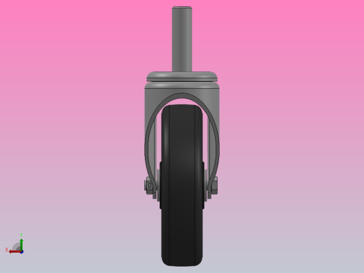 脚轮Colson-3_00614_449 MTG7后视缩略图