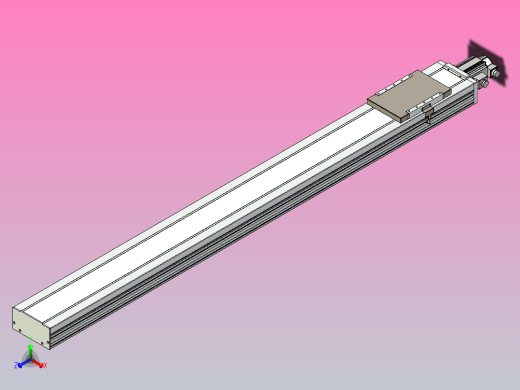 滚珠丝杠直线轴带导轨全封闭TPA-HCR-220D-3210C-L2050-M-Y-P1K-N3