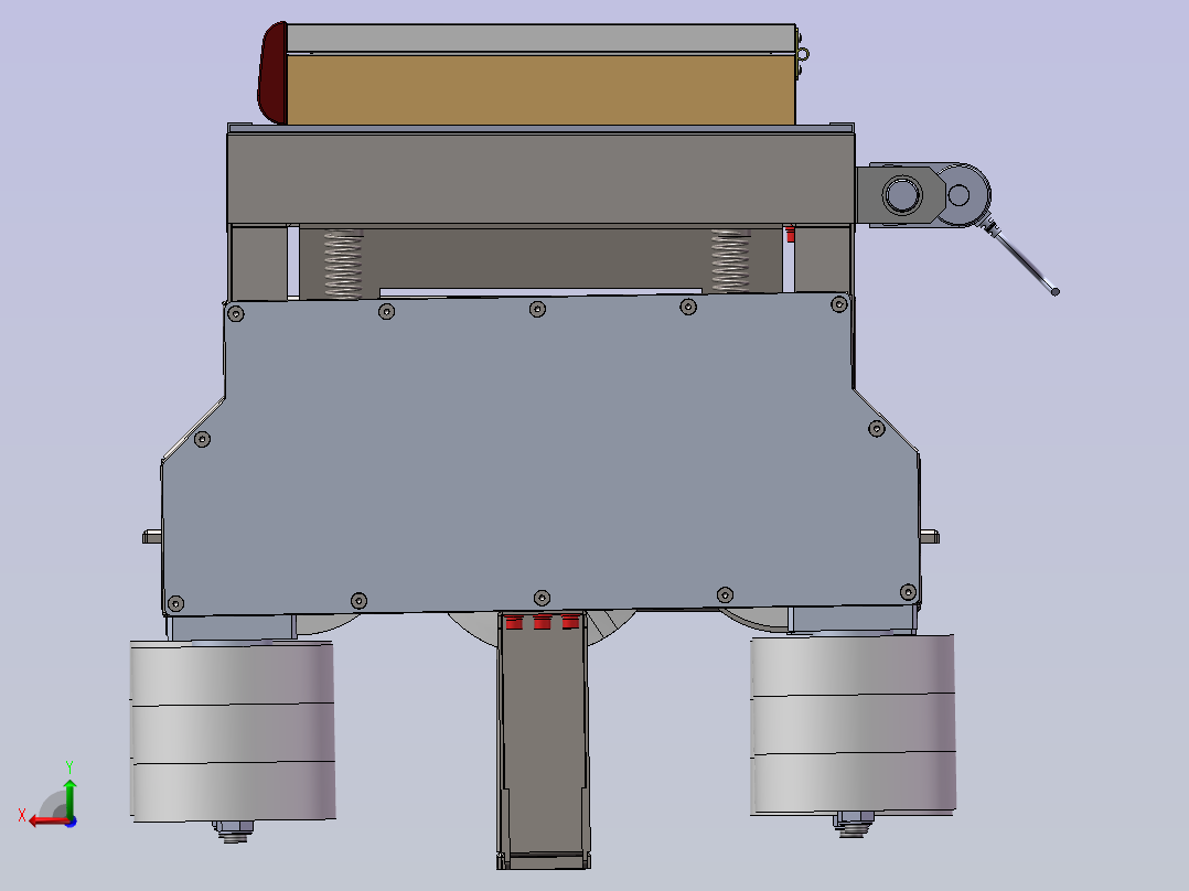 光伏板清洗车 1762381后视图