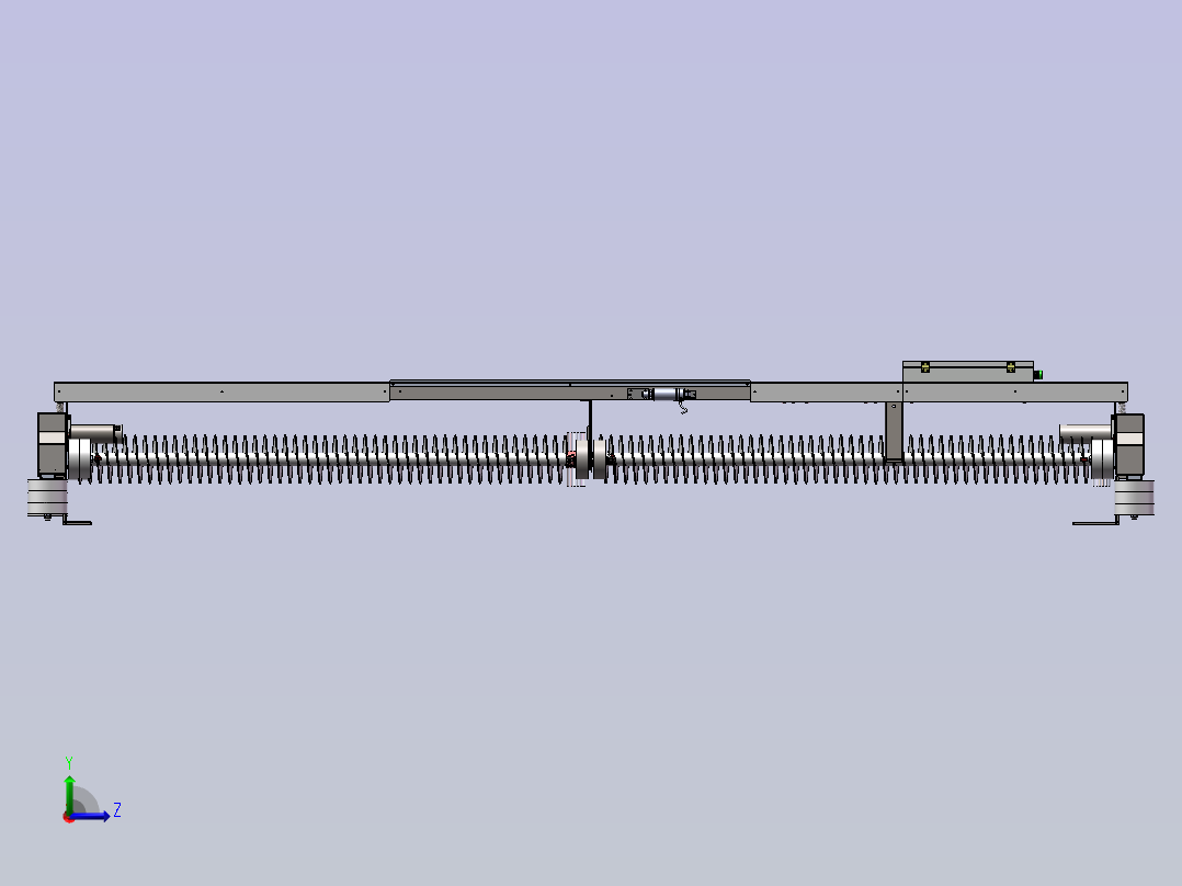 光伏板清洗车 1762381左视图