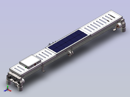 光伏板清洗车 1762381正等轴测缩略图