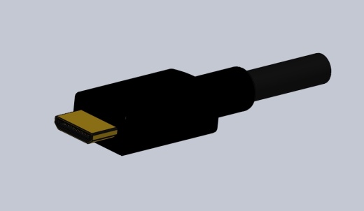 迷你HDMI插头连接器缩略图