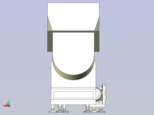 切屑输送机爬坡输送3D后视缩略图