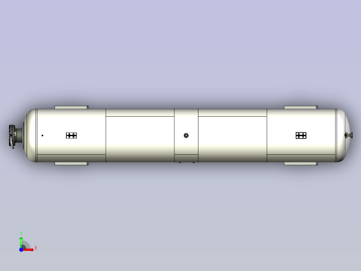 气体储存罐前视缩略图
