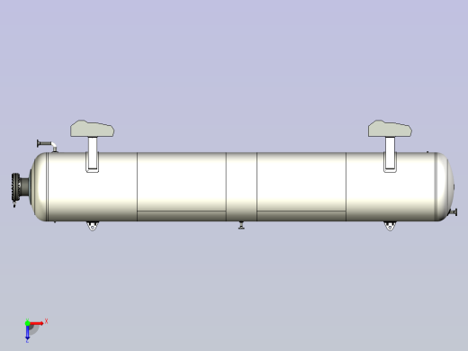 气体储存罐俯视缩略图