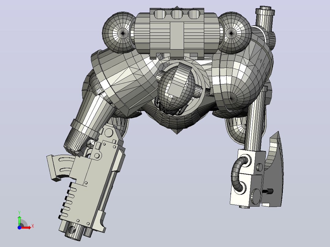 Space_Marine_warhammer_yi3d_com前视图