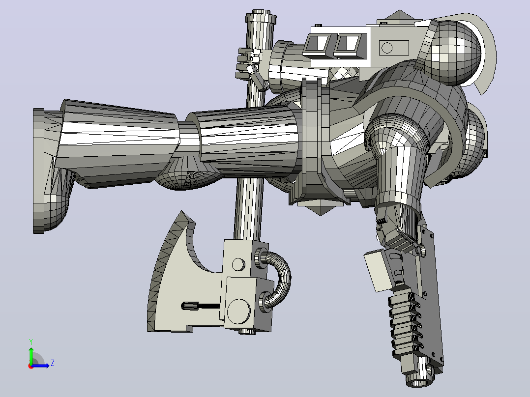 Space_Marine_warhammer_yi3d_com左视图