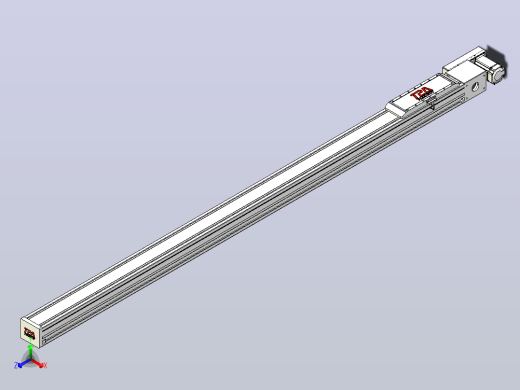 伺服电机集成皮带传动直线执行器TPA-OCB-120-224-L2150-MR-P75-N3