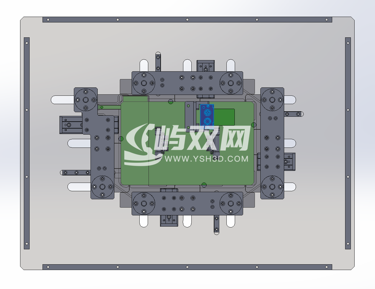 对中与校正治具