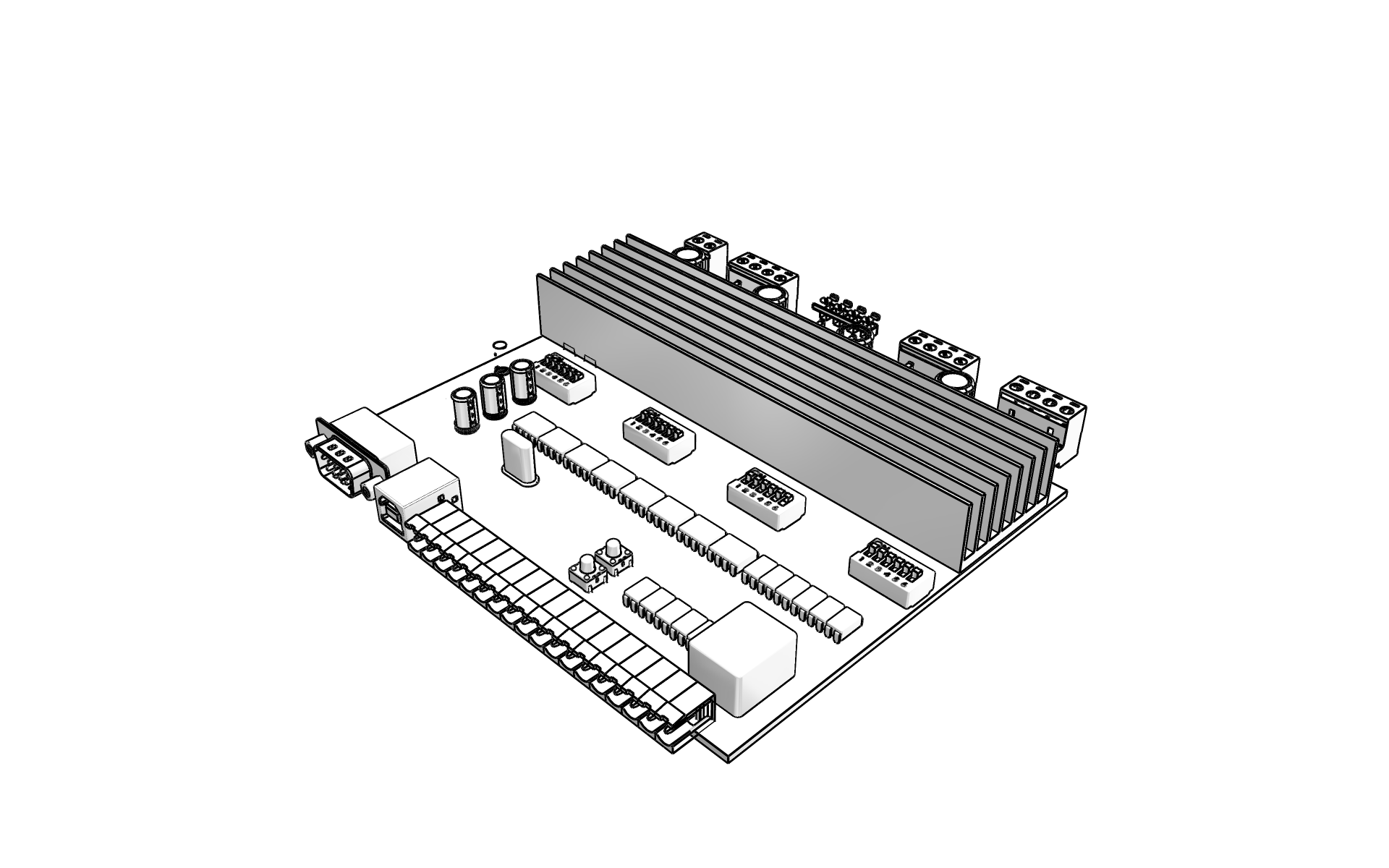 4轴tb6560 usb数控控制器，TB6560是一个带USB输入的4轴TB6560 CNC控制板，适用于控制最大3A两相步进电机