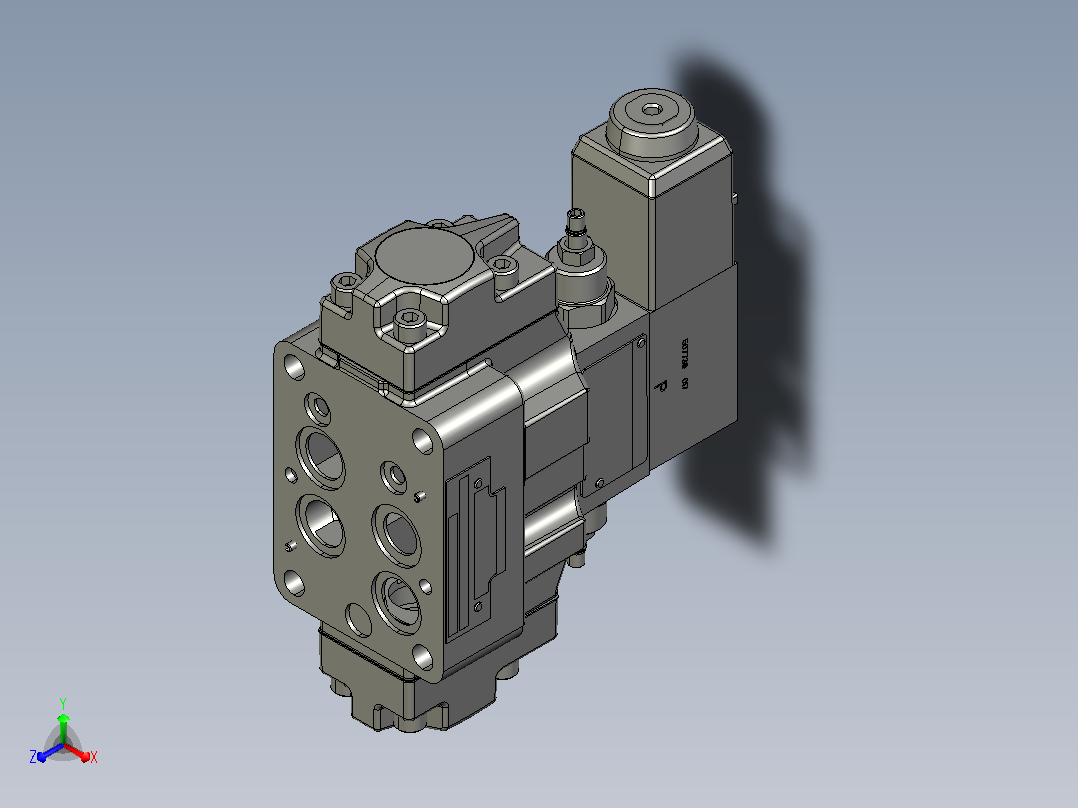 伊顿液压元件DG5V-7-A-2-M-U-30-DC-ROCK主视图