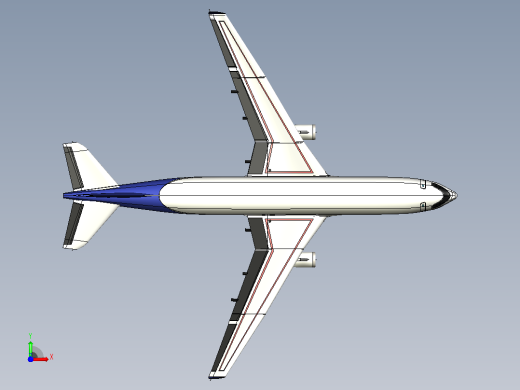 空客A330飞机前视缩略图