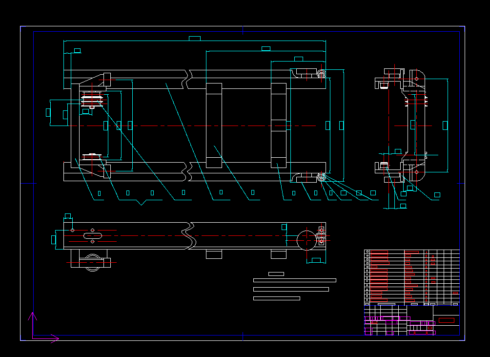 液压叉车工作装置设计 sw+cad+说明书