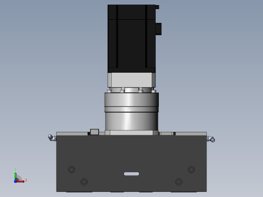 DMG220-TCR齿轮齿条模组直线滑台（电机直连）[DMG220-L20S500-DT750-A2D-TCR-P7]前视缩略图