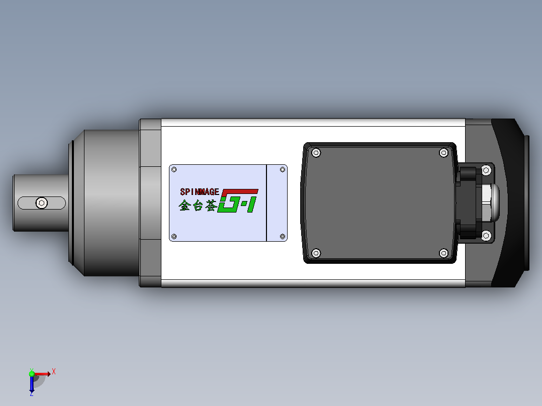 JTH5360A-SF36 精密开槽电机[JTH5360A-S09P2.20-SF36]俯视图