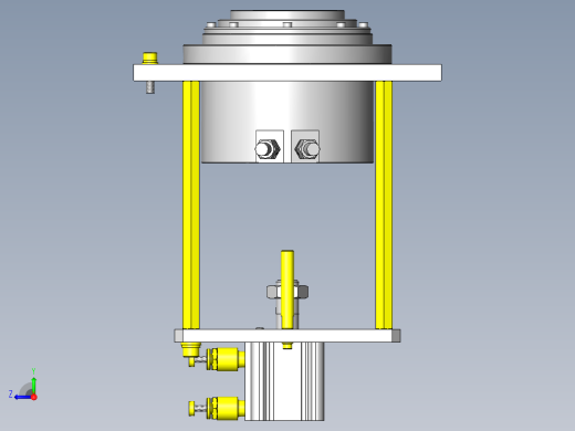 使用中空马达的简易旋转升降右视缩略图