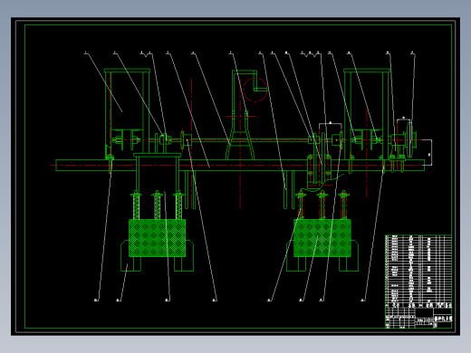 精密播种机设计（CAD图纸）