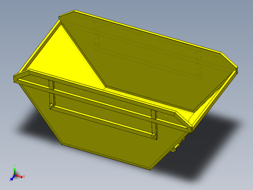 翻斗提升机的箱子