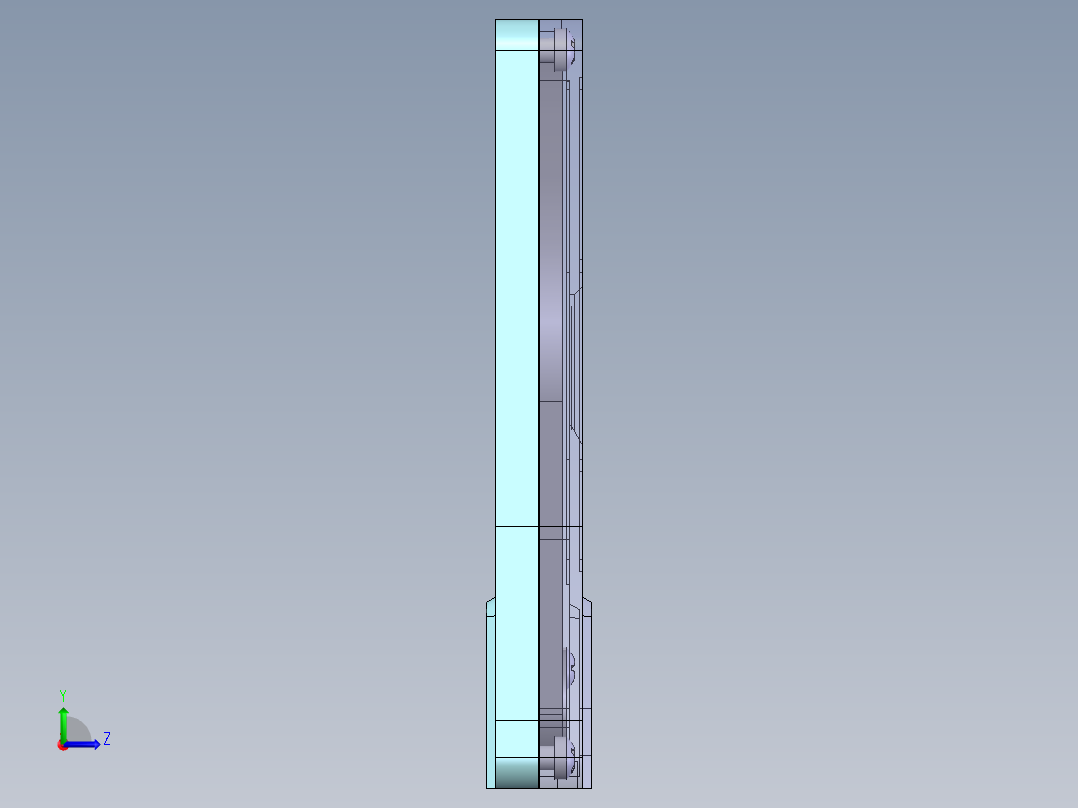 卡式磁带左视图