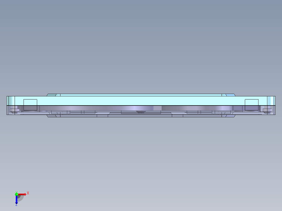 卡式磁带俯视图