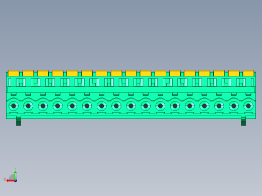 DEGSON 2EDG 系列 5.08mm 可插拔接线端子组-2EDGKDB-5.08-17P-14-00AH后视缩略图