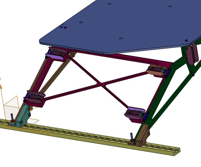 nasa快速肘夹轨道