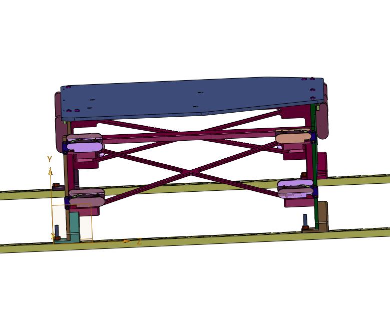 nasa快速肘夹轨道