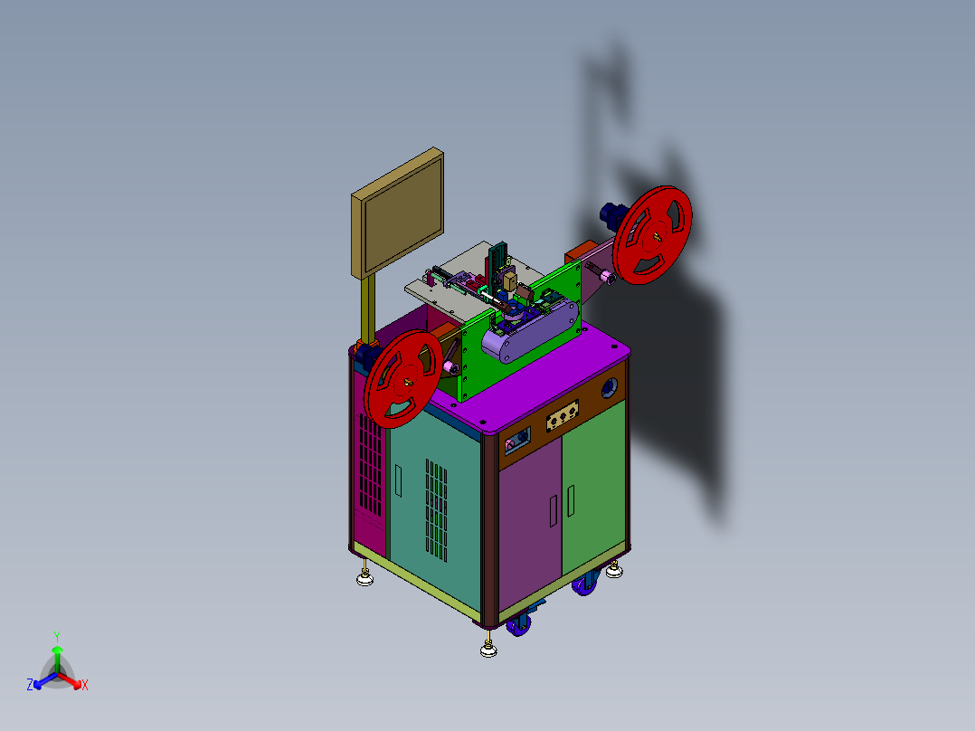 料带梭测机器视觉检测系统