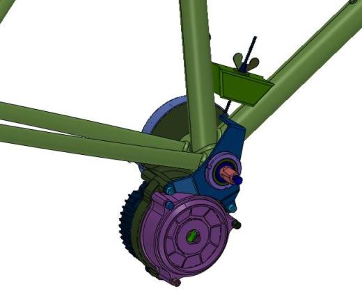 自行车变身电助力电机缩略图