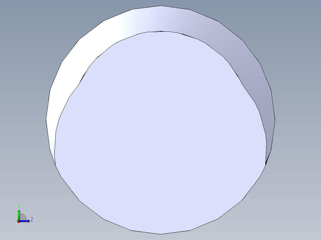 公制 （ISO） 梯形螺钉-TR9x2x200.SLDPRT左视图
