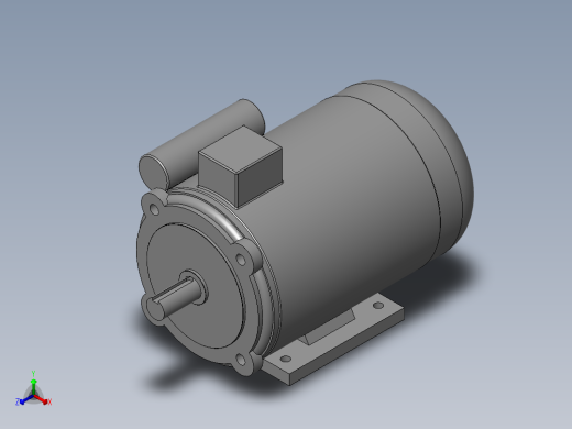 异步电机DJ_YS系列(IP44)_IMB35型_YS-90L-4_1