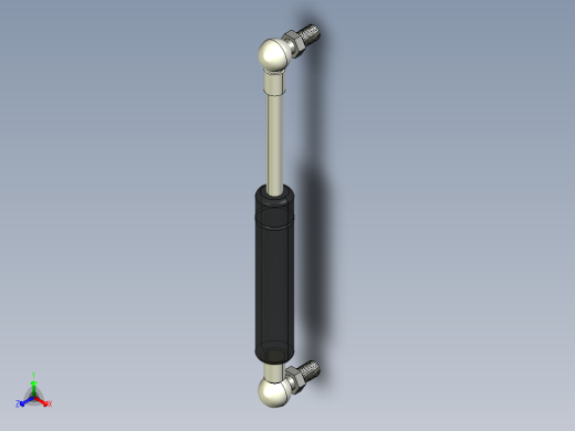 Q气压弹簧B310000035(30KG L195 和尚頭 進口)